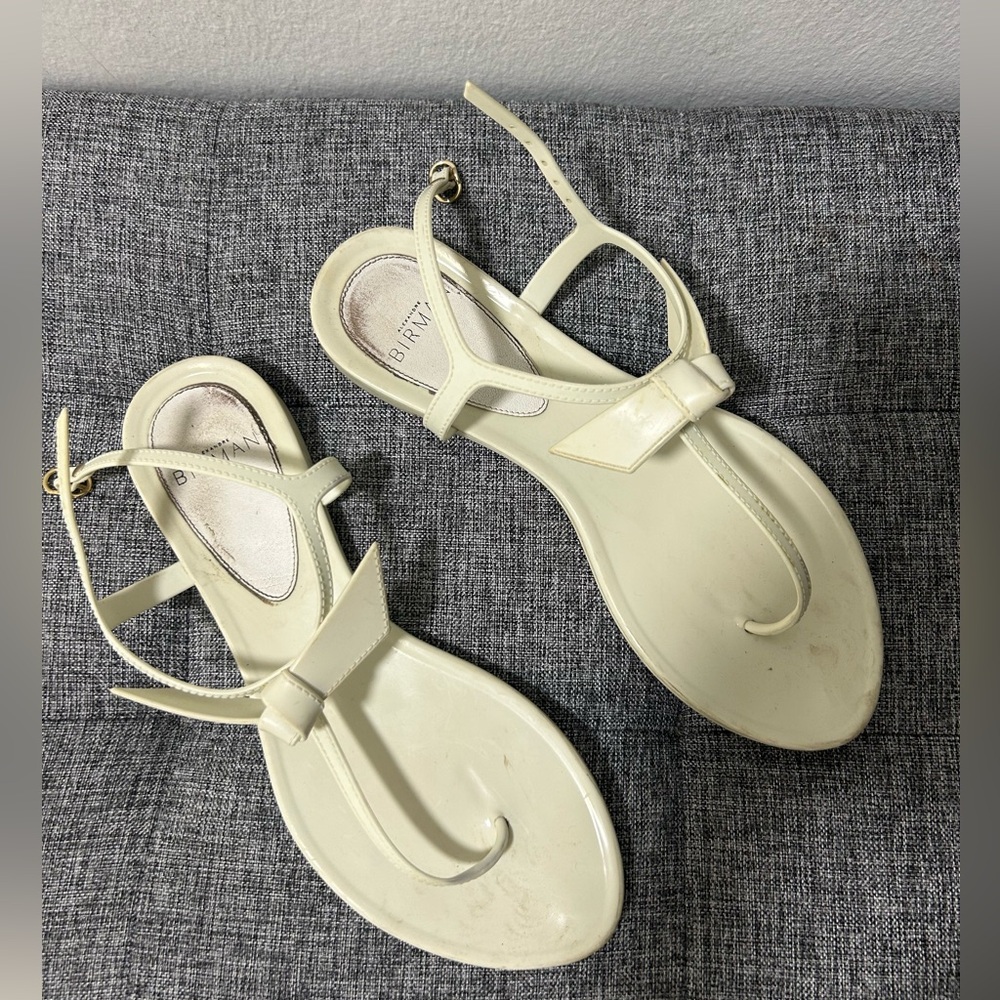 Alexandre Birman Cream Sandals